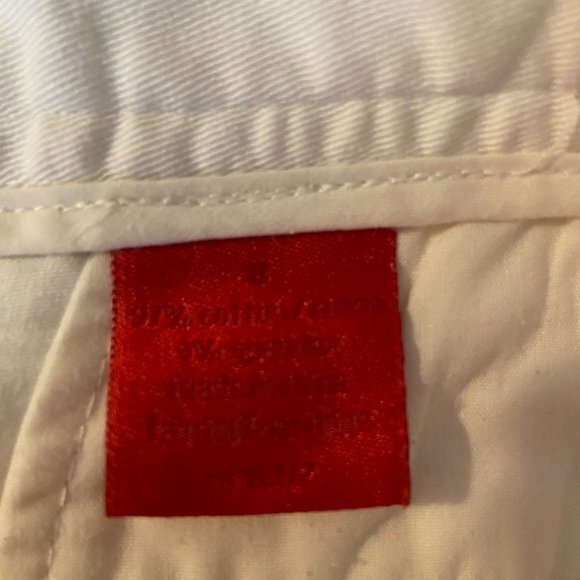 ๐ 3 for $45 Crisp White Cotton Pants! 32" inseam!! Joe Fresh Size 8 TALL EUC - Picture 9 of 14